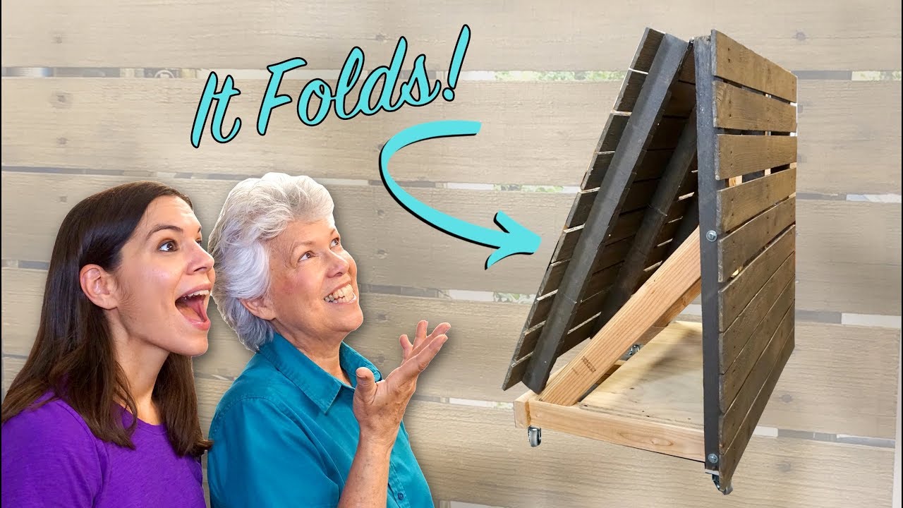 how to build a pallet wall back drop